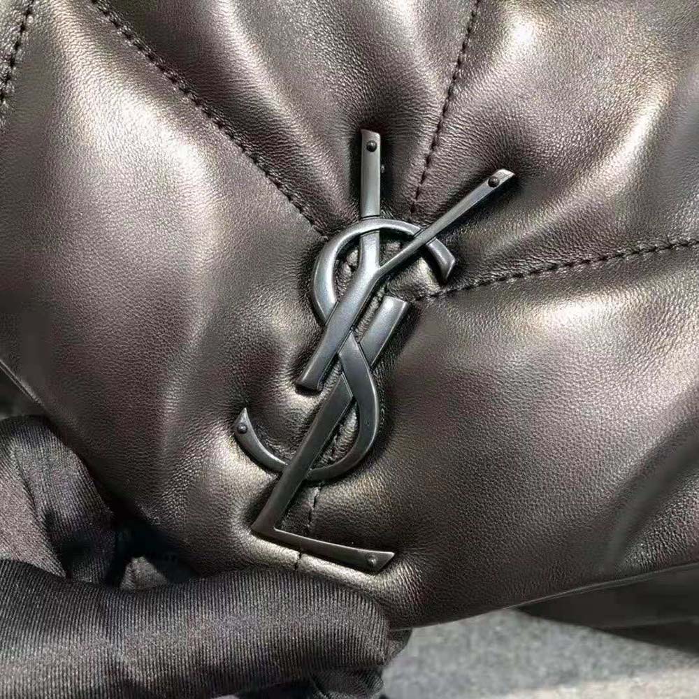 Saint Laurent YSL Women Puffer Medium Bag in Quilted Lambskin-Black - image 9