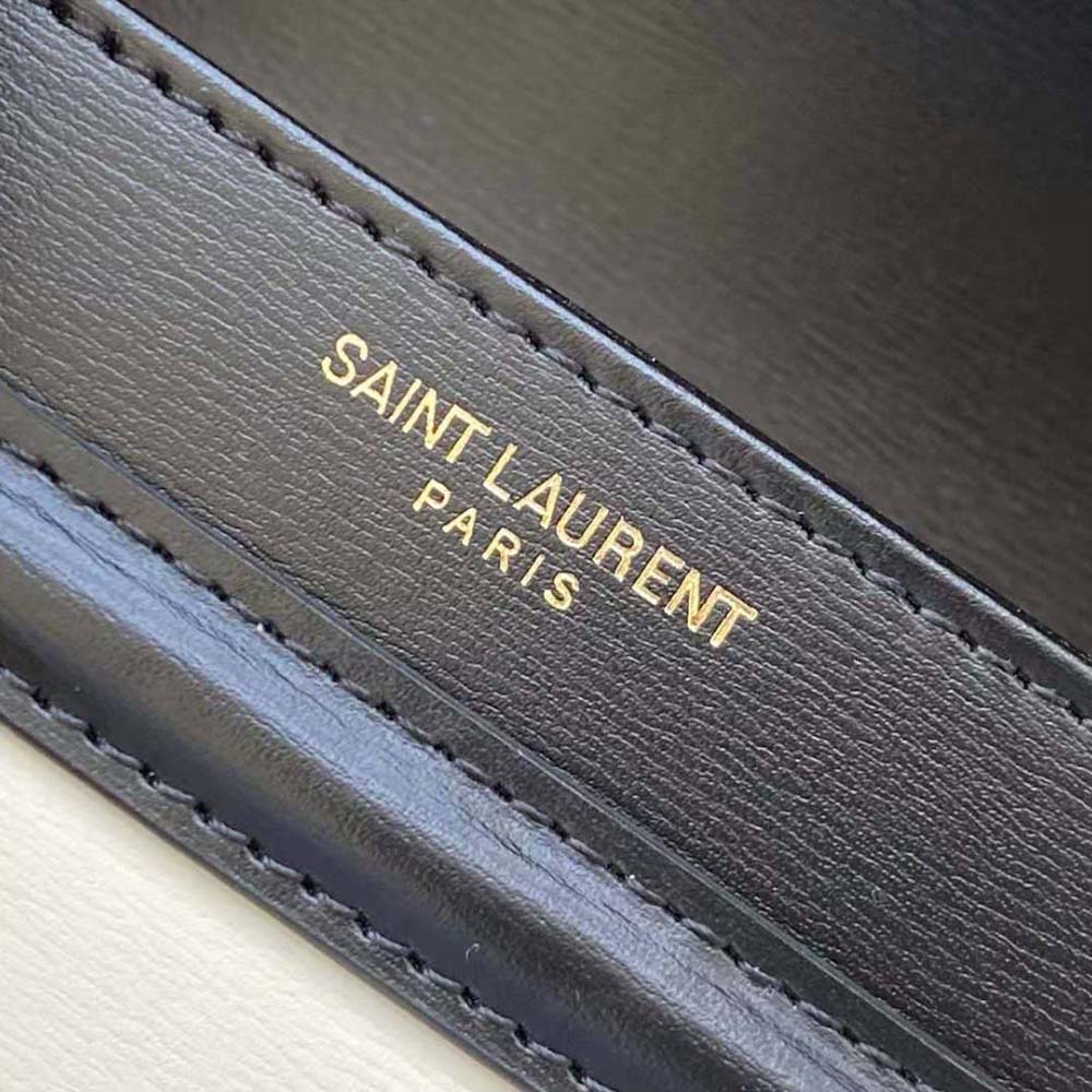 Saint Laurent YSL Women Solferino Amall Aatchel in Box Saint Laurent Leather - image 10