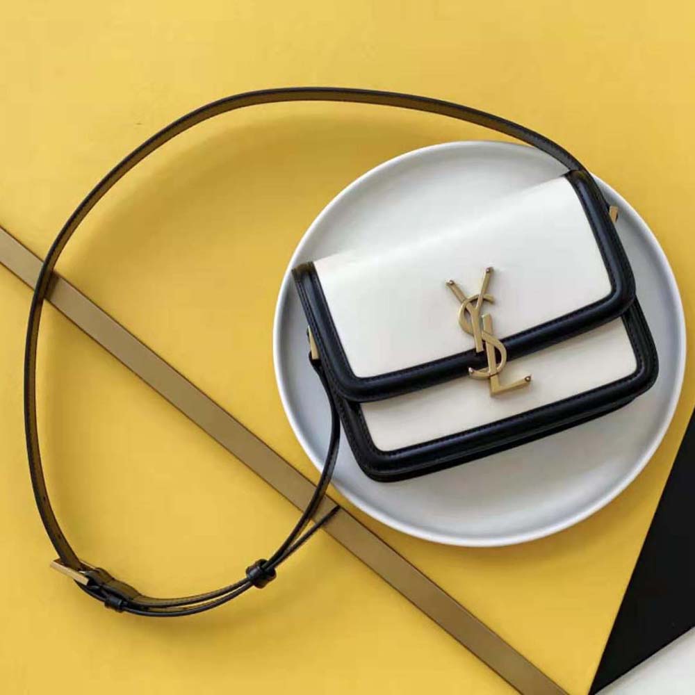 Saint Laurent YSL Women Solferino Amall Aatchel in Box Saint Laurent Leather - image 2