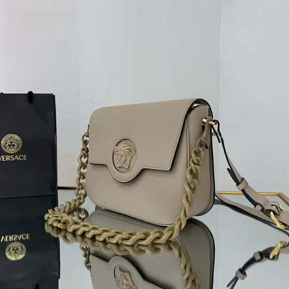 Versace Women La Medusa Shoulder Bag-Sandy - image 4