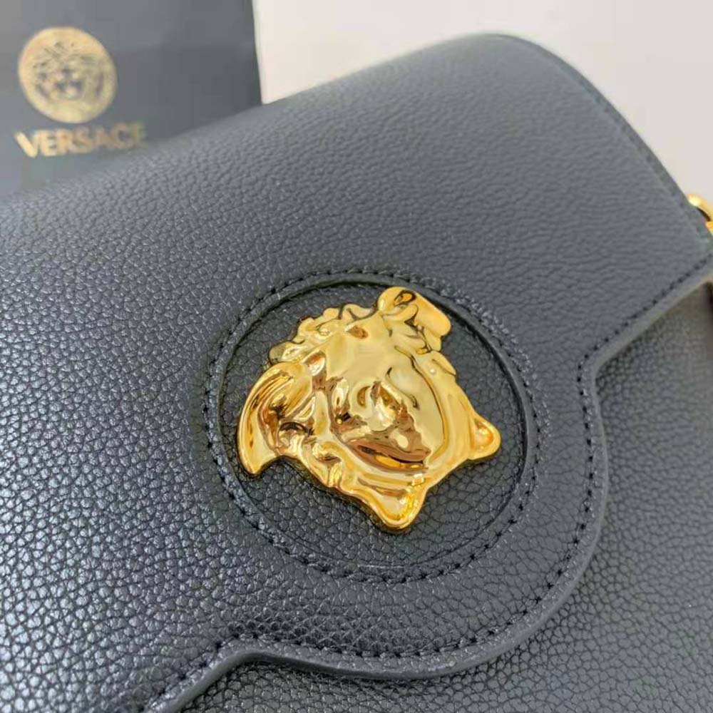 Versace Women La Medusa Shoulder Bag-Black - image 10