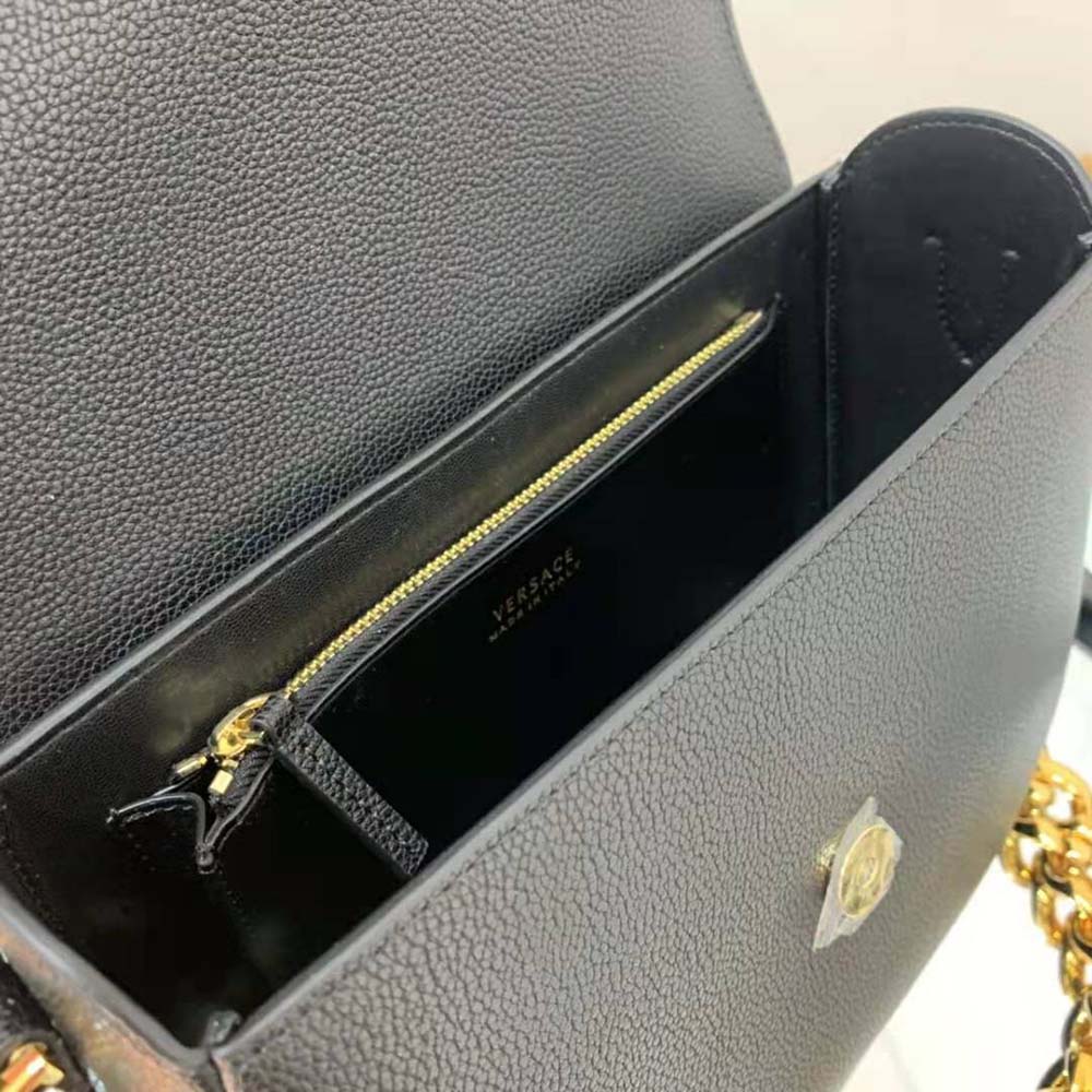 Versace Women La Medusa Shoulder Bag-Black - image 9