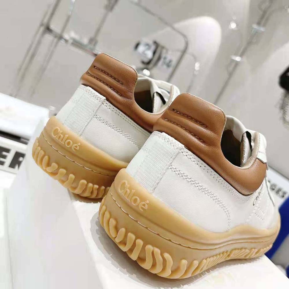 Chloe Women Franckie Low-Top Sneaker in Smooth Calfskin - image 7