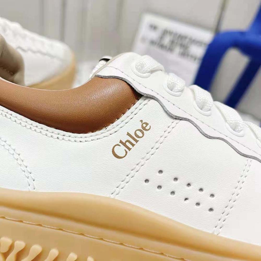 Chloe Women Franckie Low-Top Sneaker in Smooth Calfskin - image 10