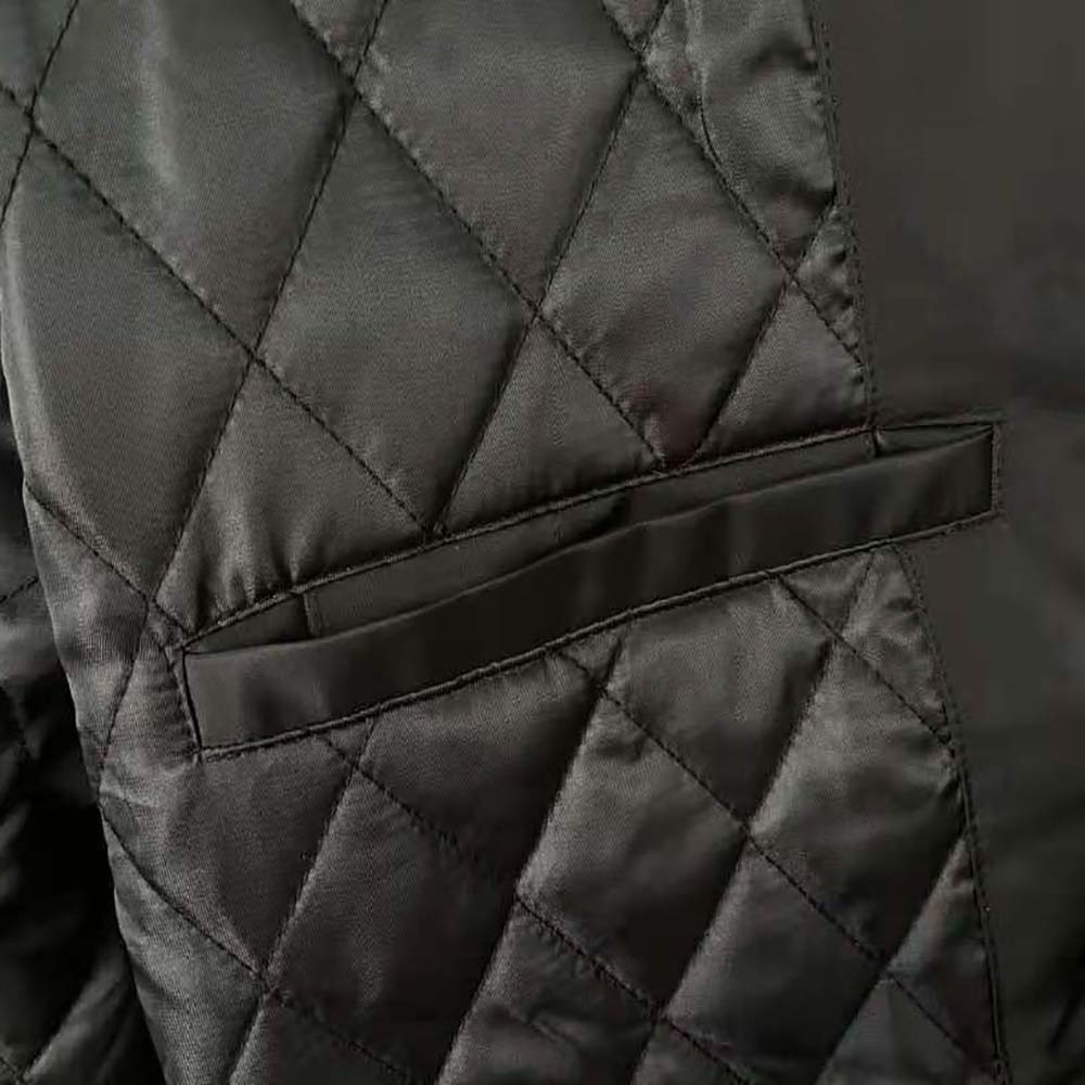 Dior Men Peter Doig Bomber Jacket Black Technical Satin - image 7