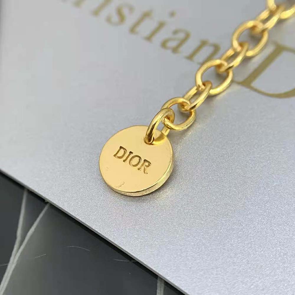 Dior Women 30 Montaigne Necklace Gold-Finish Metal - image 7