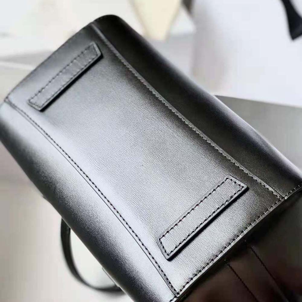 Givenchy Women Mini Antigona Lock Bag in Box Leather-Black - image 5