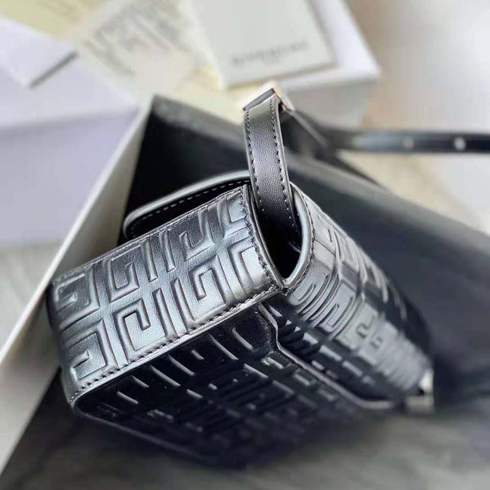 Givenchy Women Small 4g Bag in 4g Patent Leather-Black - image 4