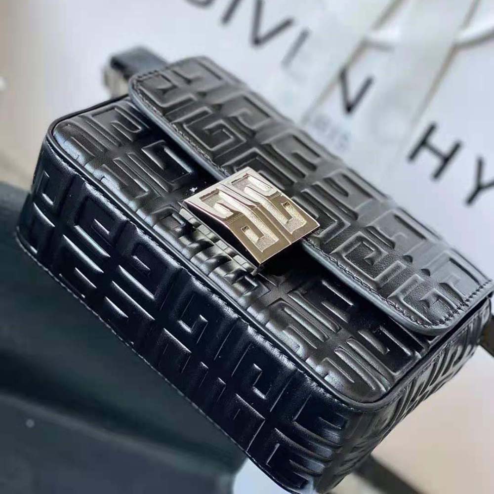 Givenchy Women Small 4g Bag in 4g Patent Leather-Black - image 5