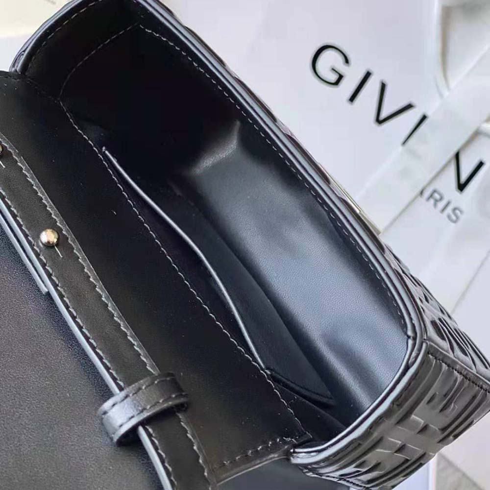 Givenchy Women Small 4g Bag in 4g Patent Leather-Black - image 7