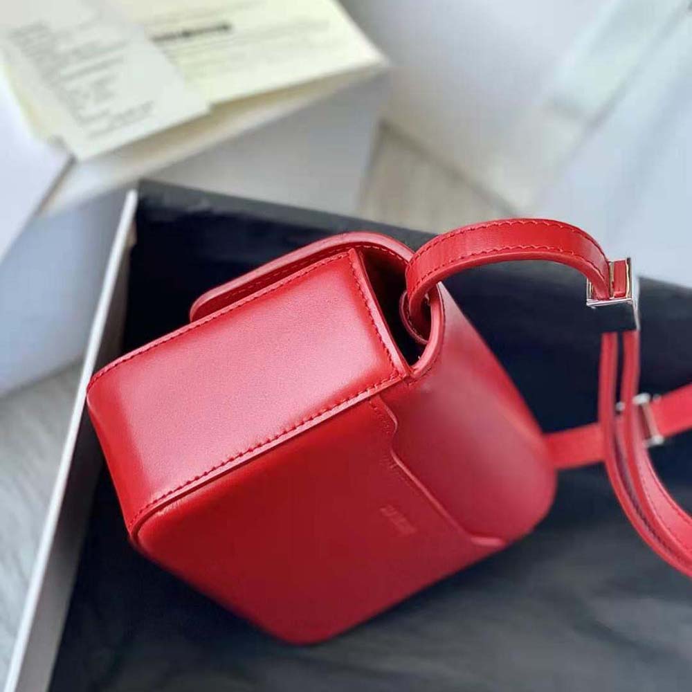 Givenchy Women Small 4g Bag in Box Leather-Red - image 4