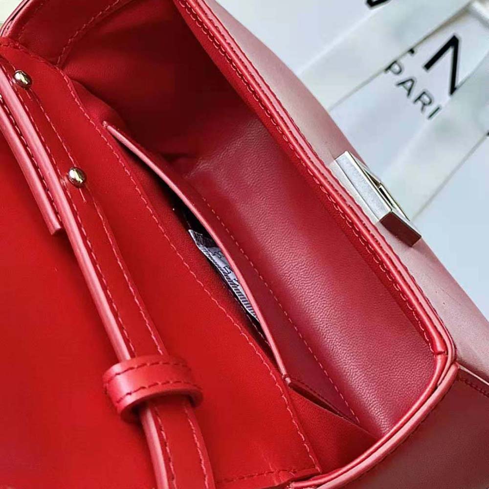 Givenchy Women Small 4g Bag in Box Leather-Red - image 7