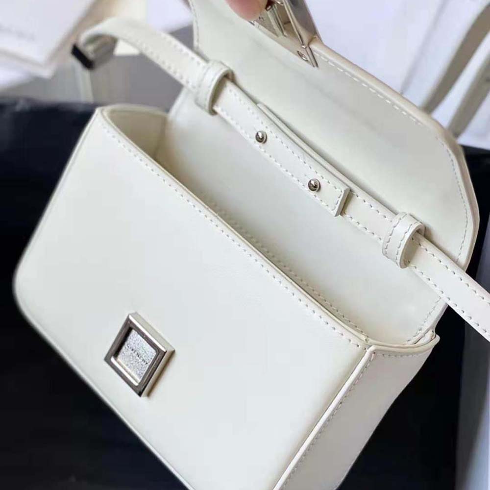 Givenchy Women Small 4g Bag in Box Leather-White - image 5