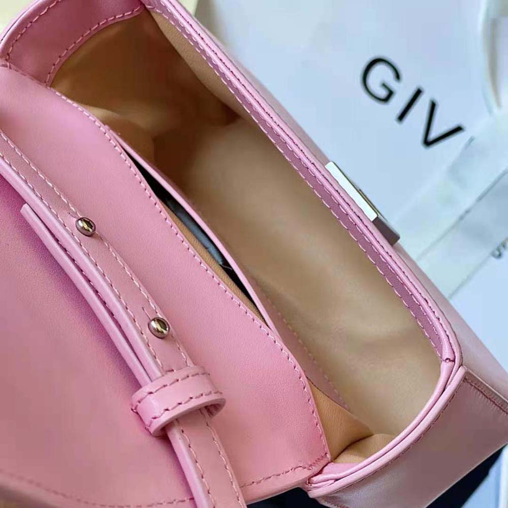Givenchy Women Small 4g Bag in Box Leather-Pink - image 7