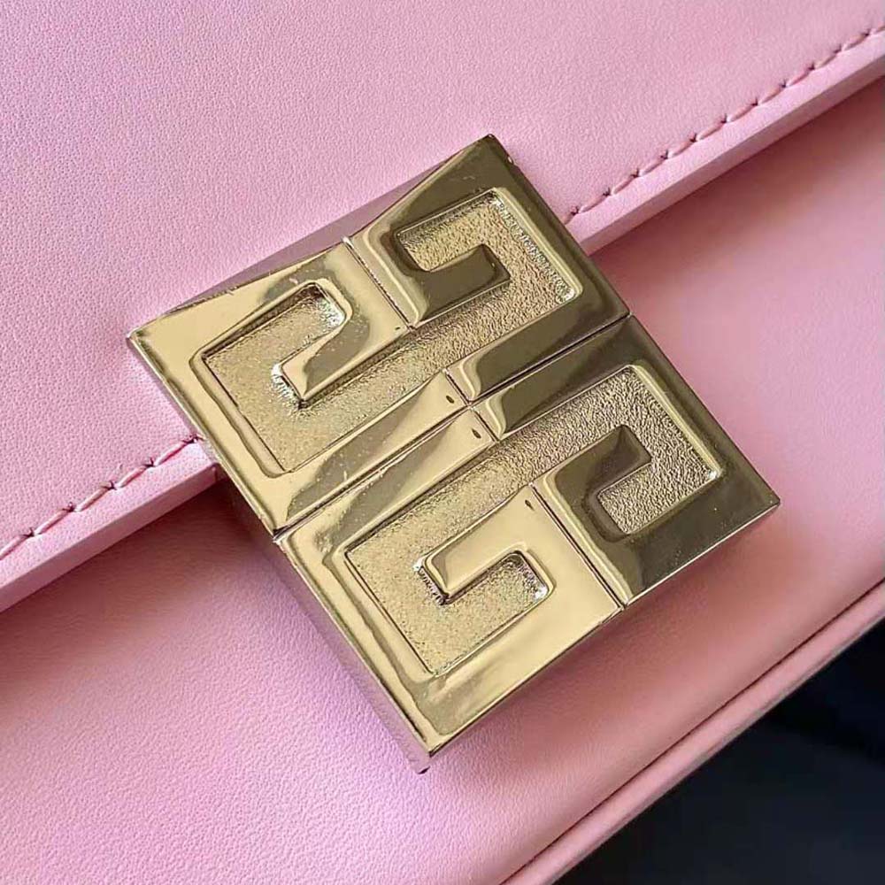 Givenchy Women Small 4g Bag in Box Leather-Pink - image 10