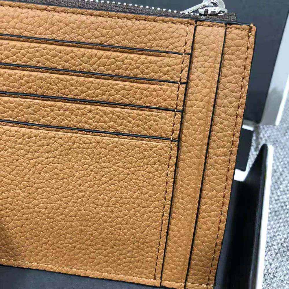 Loewe Women Coin Cardholder in Soft Grained Calfskin-Brown - image 6