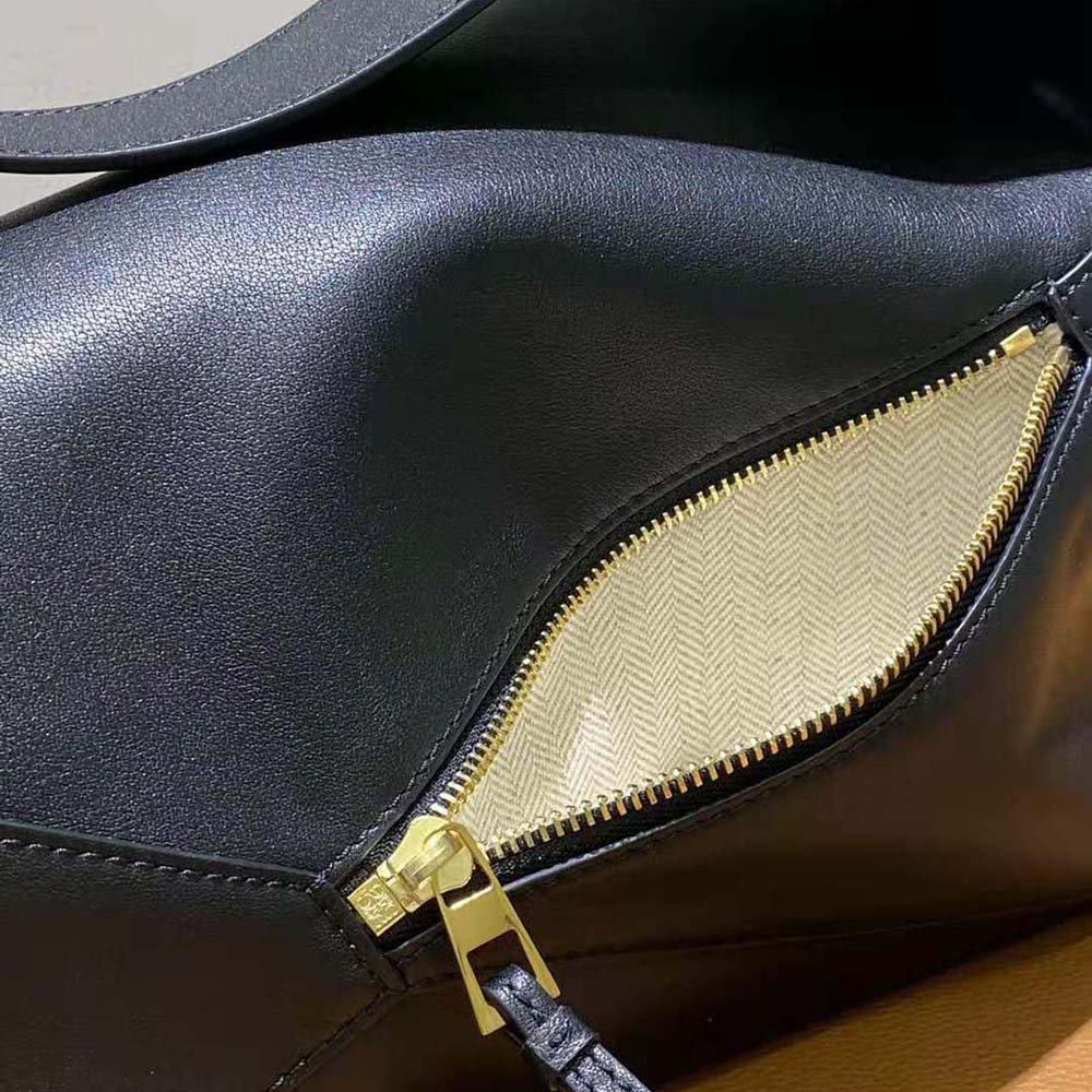 Loewe Women Puzzle Hobo Bag in Nappa Calfskin-Black - image 7