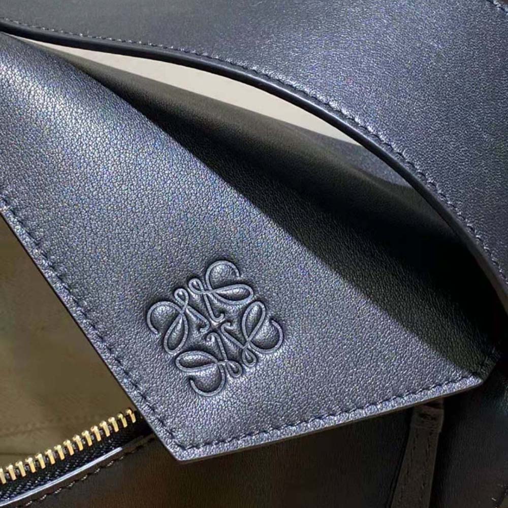 Loewe Women Puzzle Hobo Bag in Nappa Calfskin-Black - image 6