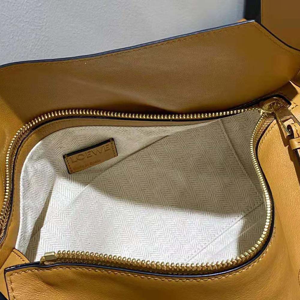 Loewe Women Puzzle Hobo Bag in Nappa Calfskin-Brown - image 7
