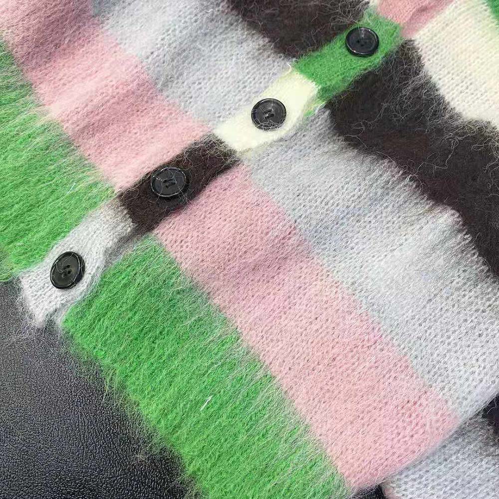 Loewe Women Stripe Cardigan in Mohair - image 6