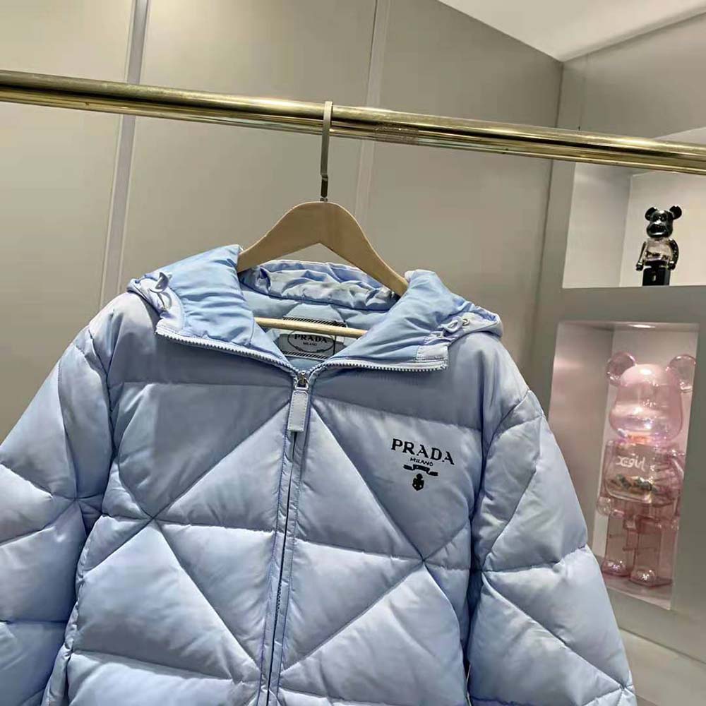Prada Women Oversized Re-Nylon Gabardine Down Jacket - image 4