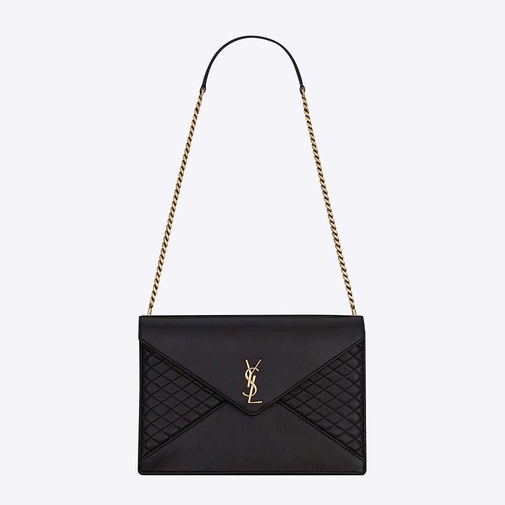Saint Laurent YSL Women Chain Bag Gaby in Quilted Lambskin - image 1