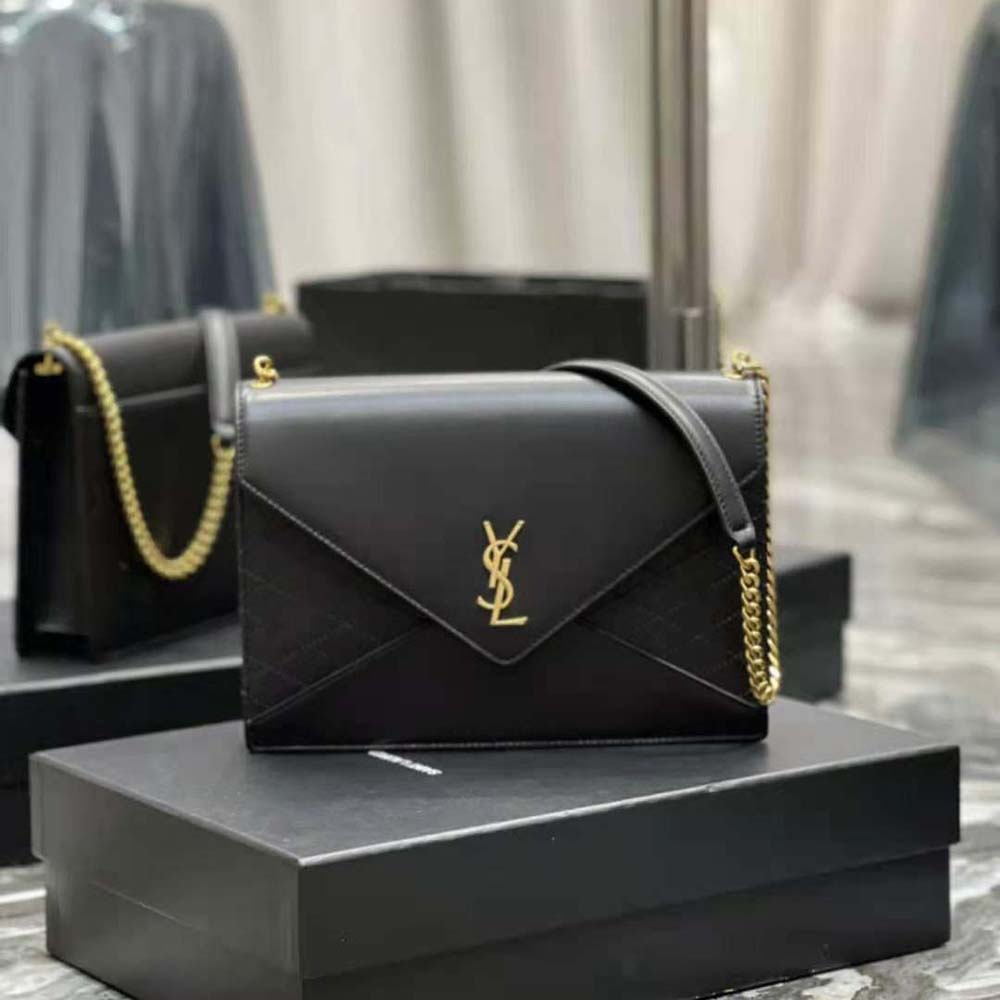 Saint Laurent YSL Women Chain Bag Gaby in Quilted Lambskin - image 2