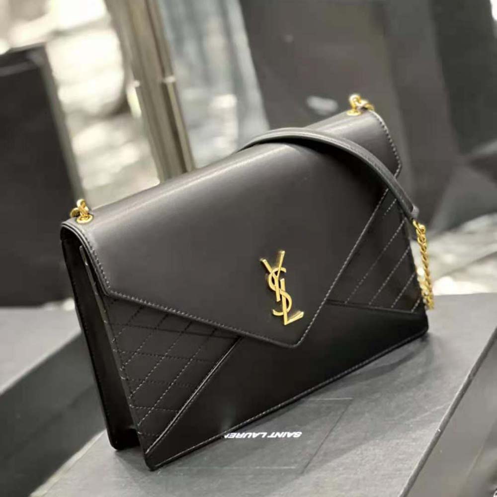 Saint Laurent YSL Women Chain Bag Gaby in Quilted Lambskin - image 3