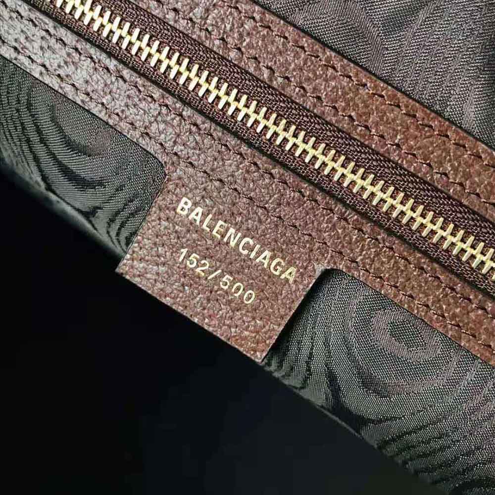 Balenciaga Men Hacker Large Tote Bag in Coated Canvas in Beige - image 9