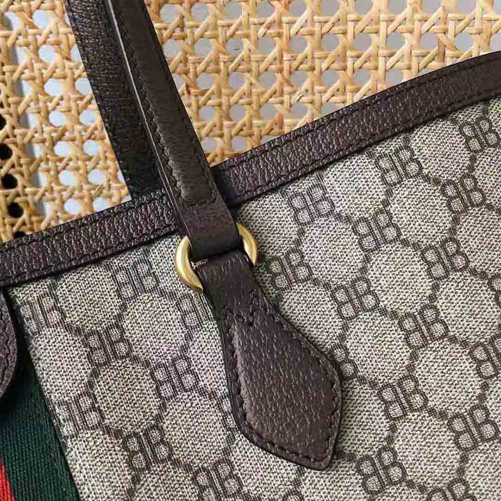 Balenciaga Women Hacker Medium Tote Bag in Coated Canvas in Beige - image 7