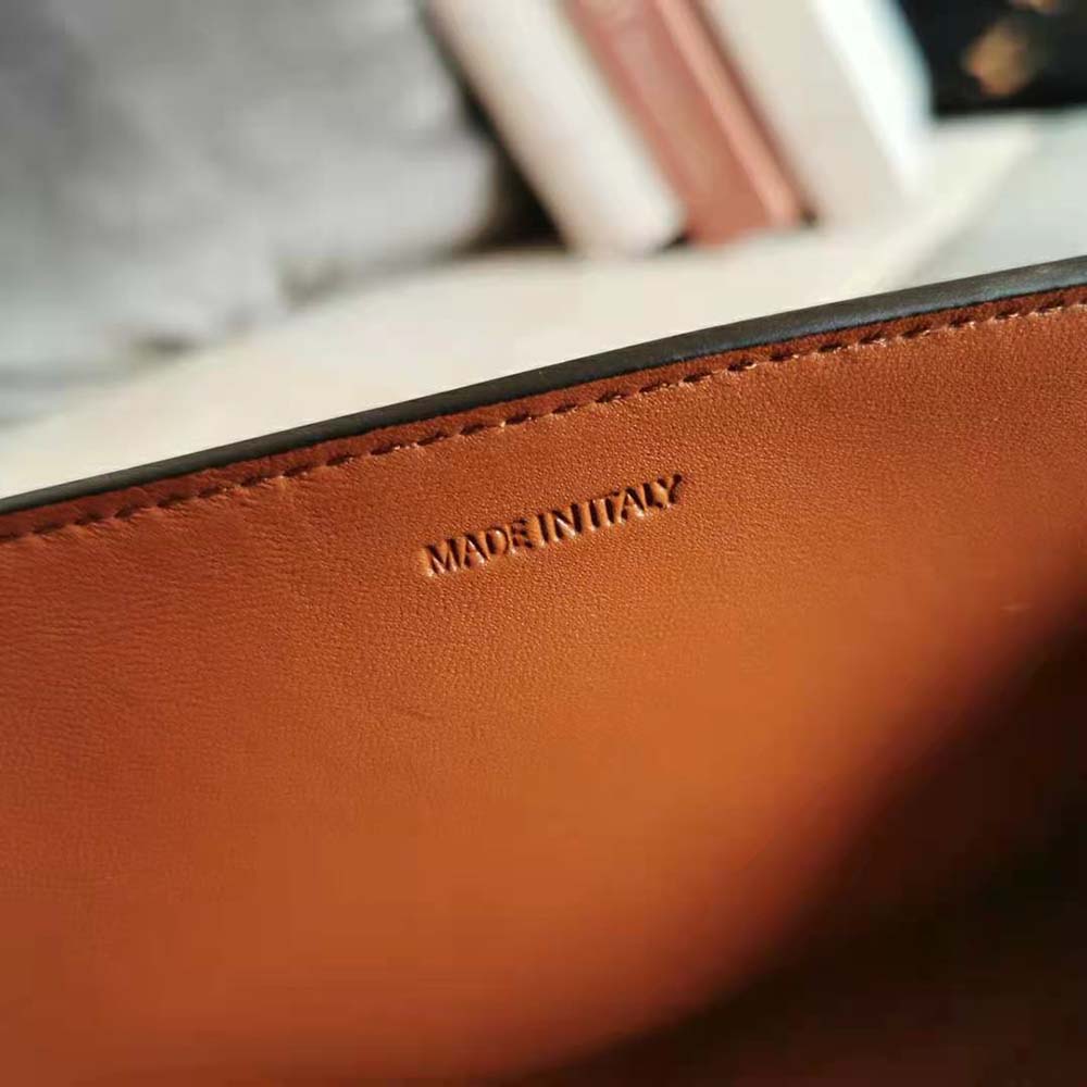 Celine Women Strap Bag Triomphe in Triomphe Canvas and Calfskin - image 9