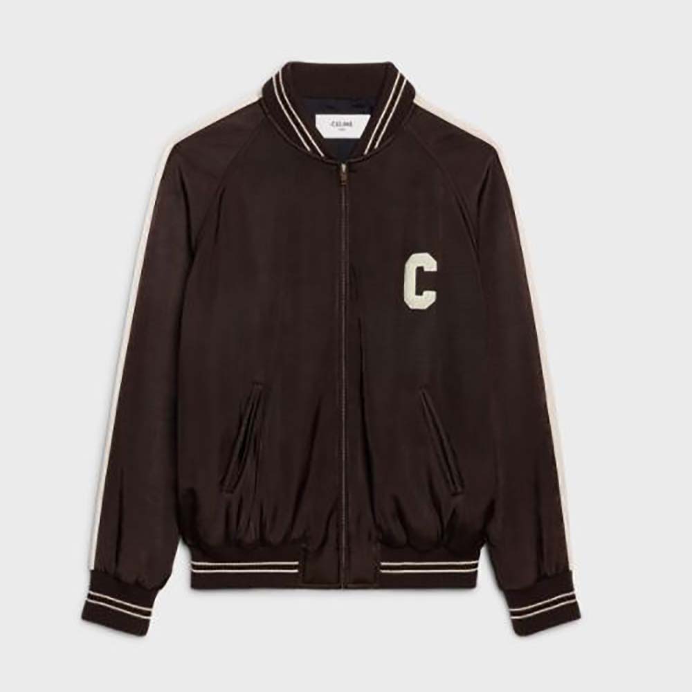Celine Women Teddy Souvenir in Satin-Maroon - image 1