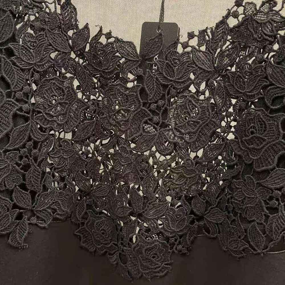 Dolce Gabbana D&G Women Jersey Sweatshirt with Tulle and Macrame Details - image 7