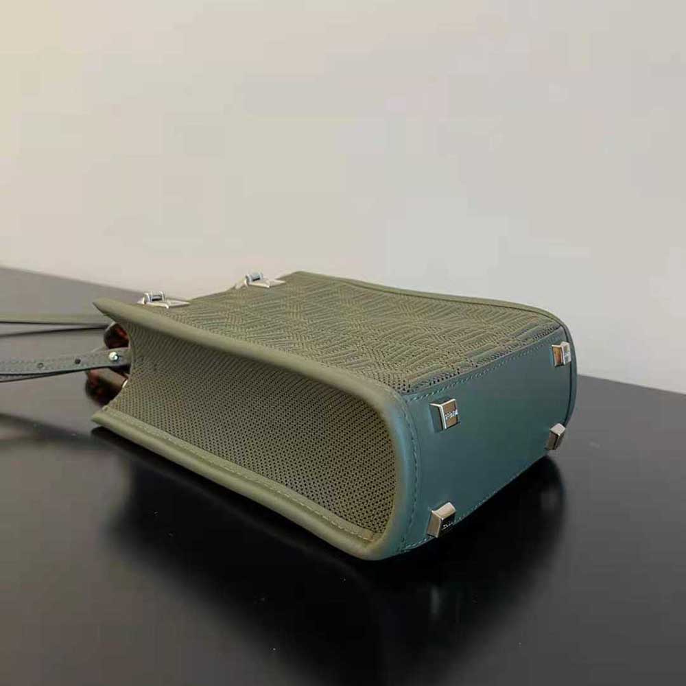 Fendi Women Mini Sunshine Shopper FF Fabric Mini-Bag - image 5