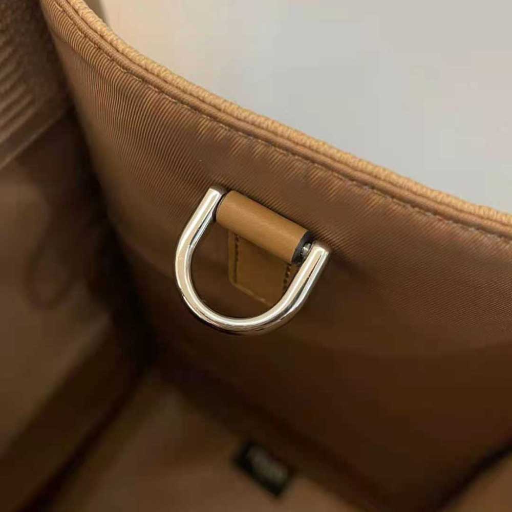 Fendi Women Sunshine Medium FF Fabric Shopper-Sandy - image 6
