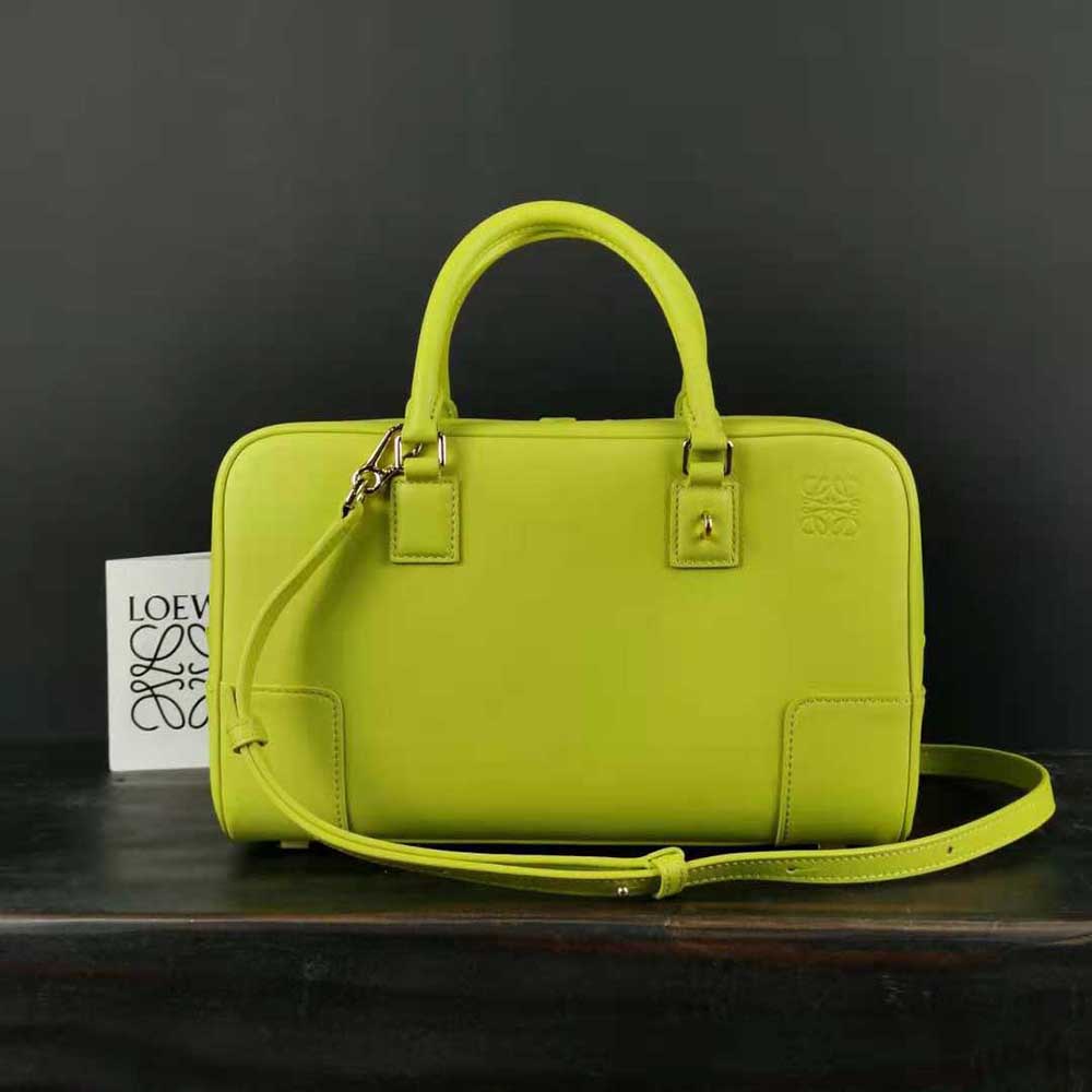 Close-up of gold-tone hardware on Loewe Women Amazona 28 Bag