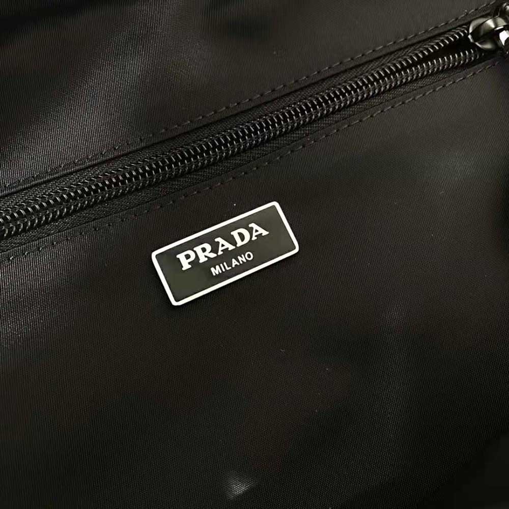 Prada Men Technical Fabric Backpack with a Functional and Versatile Design-Black - image 10