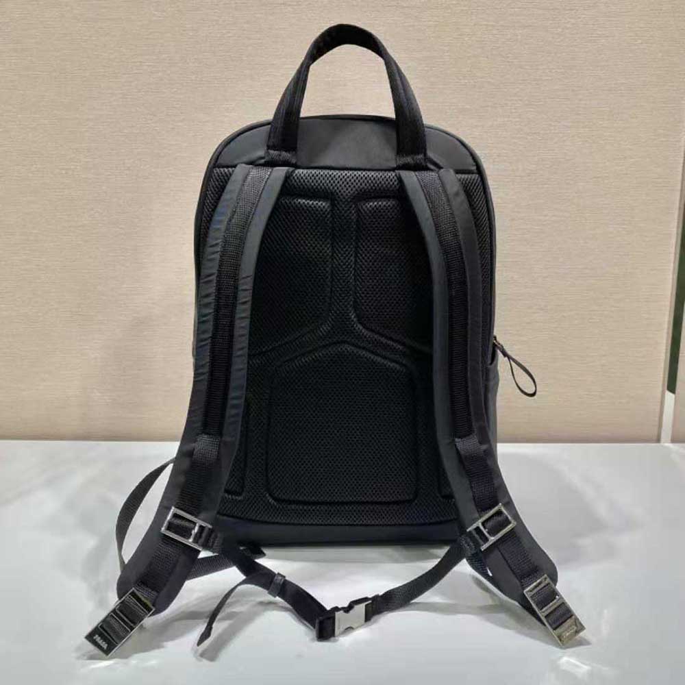 Prada Men Technical Fabric Backpack with a Functional and Versatile Design-Black - image 5