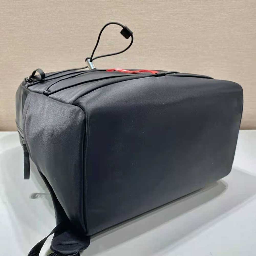 Prada Men Technical Fabric Backpack with a Functional and Versatile Design-Black - image 7