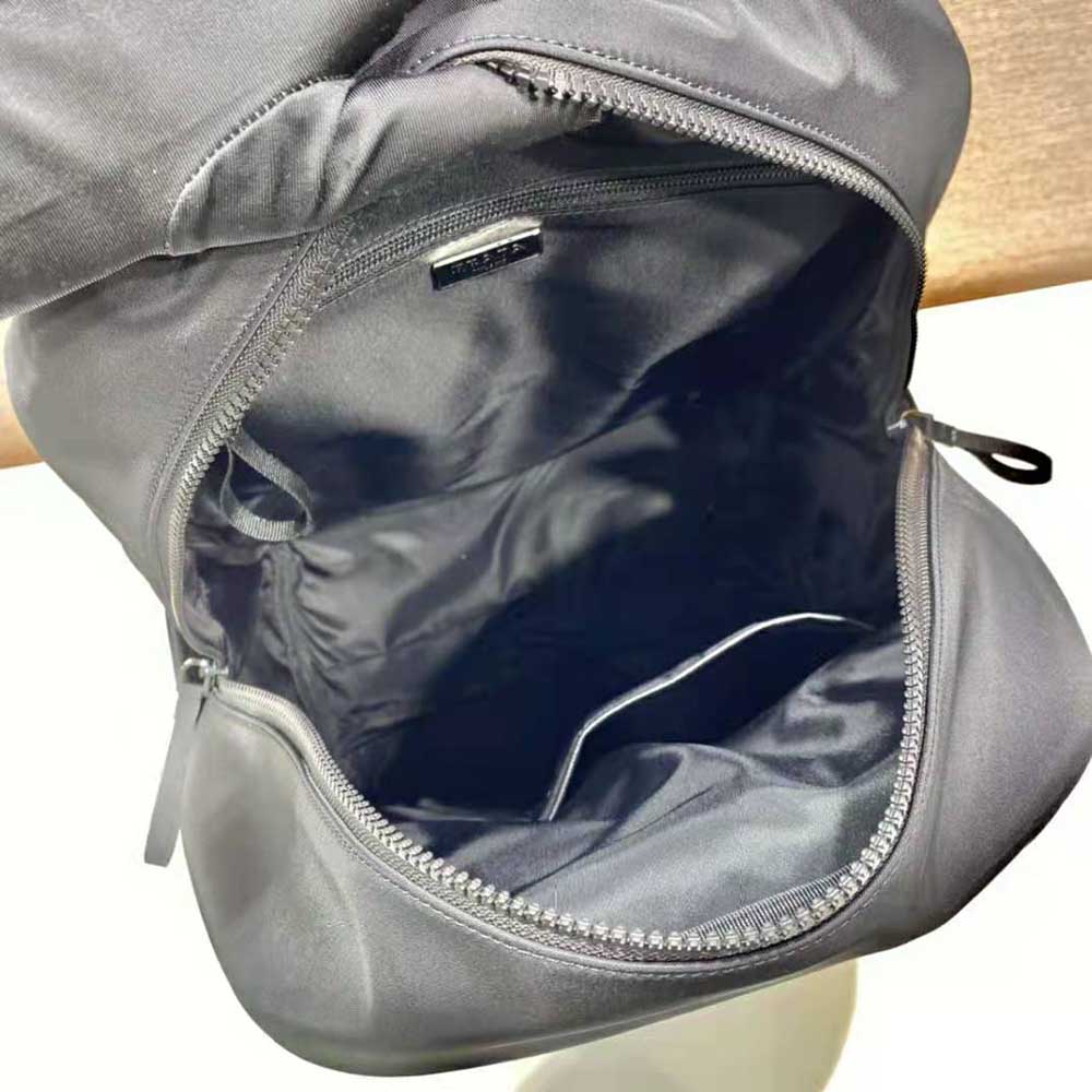 Prada Men Technical Fabric Backpack with a Functional and Versatile Design-Black - image 8