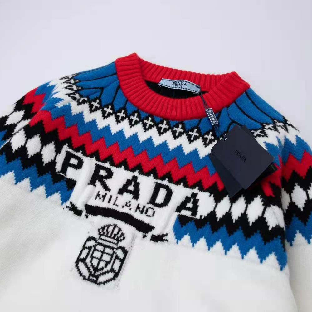 Prada Women Cashmere Crew-Neck Sweater - image 4