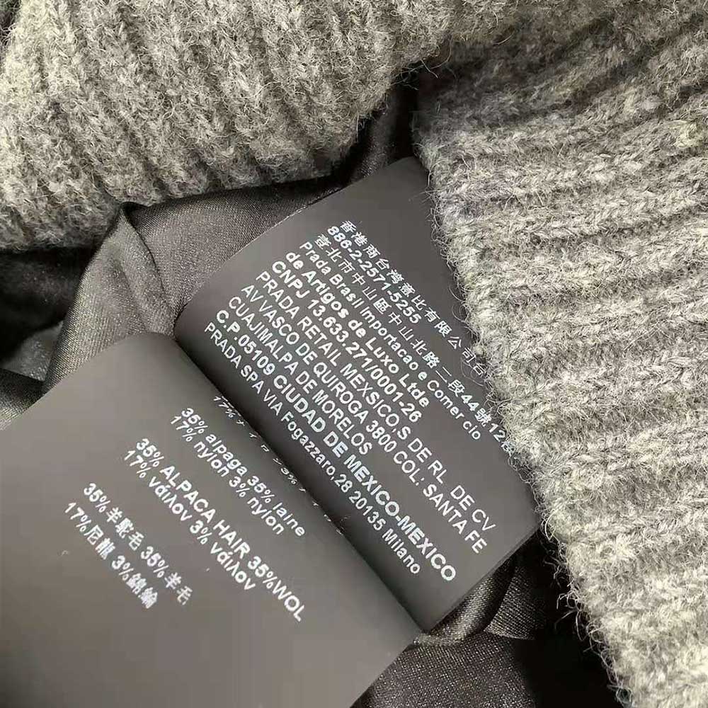 Prada Women Oversized Shetland Wool Cardigan - image 10