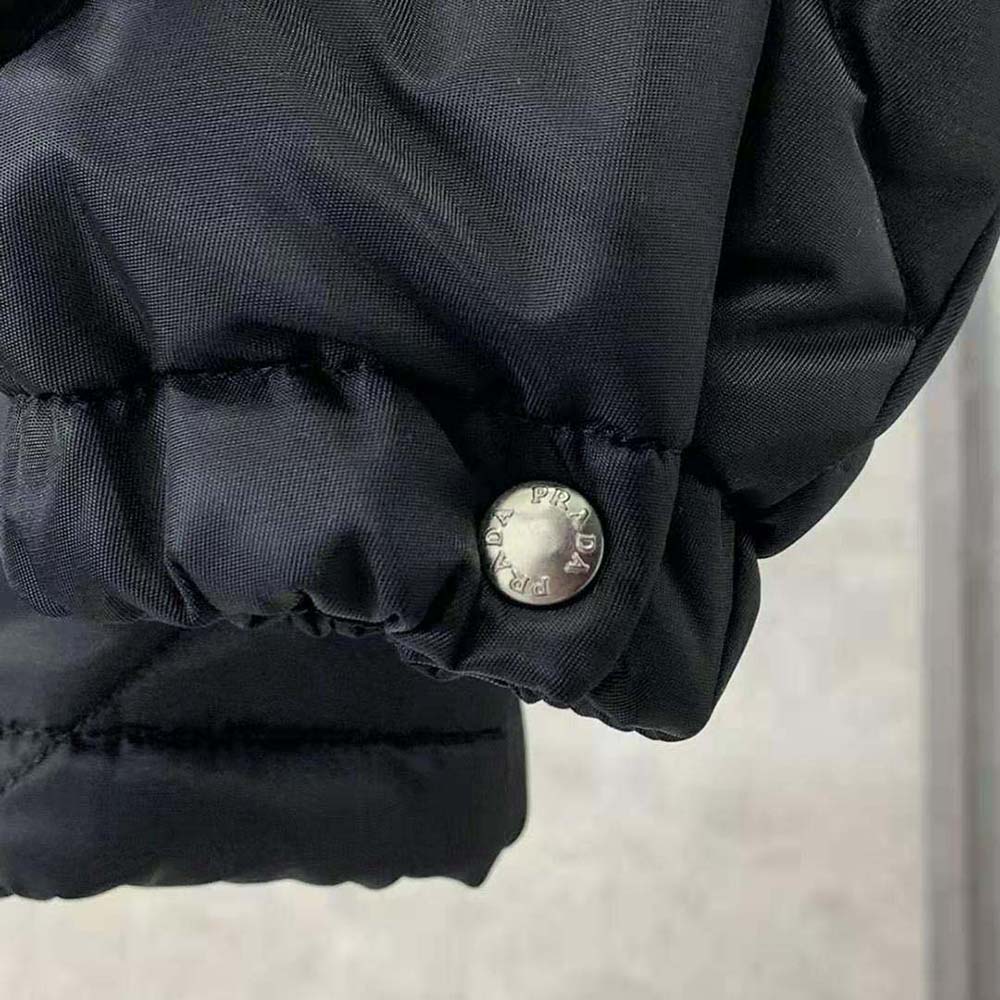 Prada Women Re-Nylon Down Jacket-Black - image 8