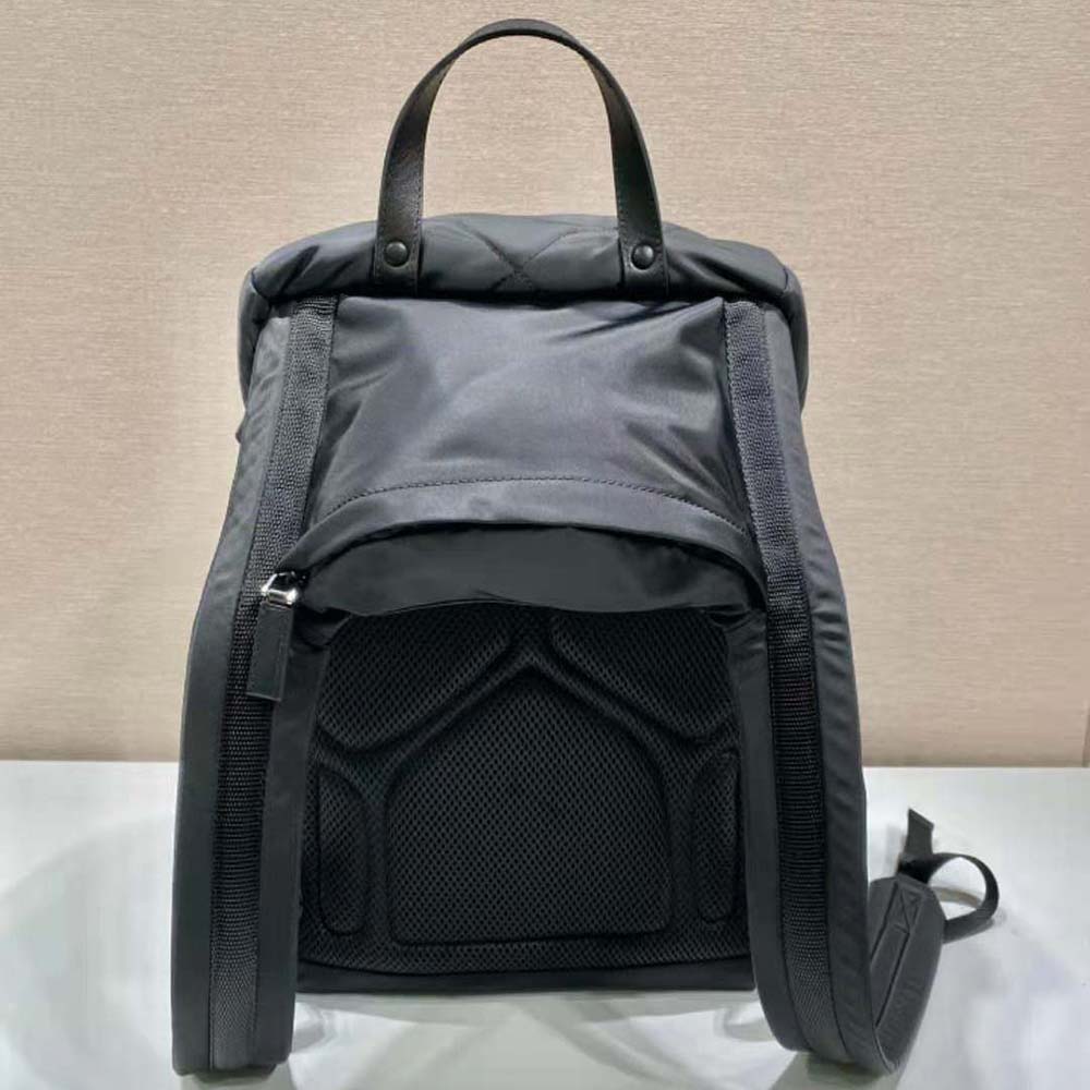 Prada Women Re-Nylon Padded Backpack with Hood - image 5