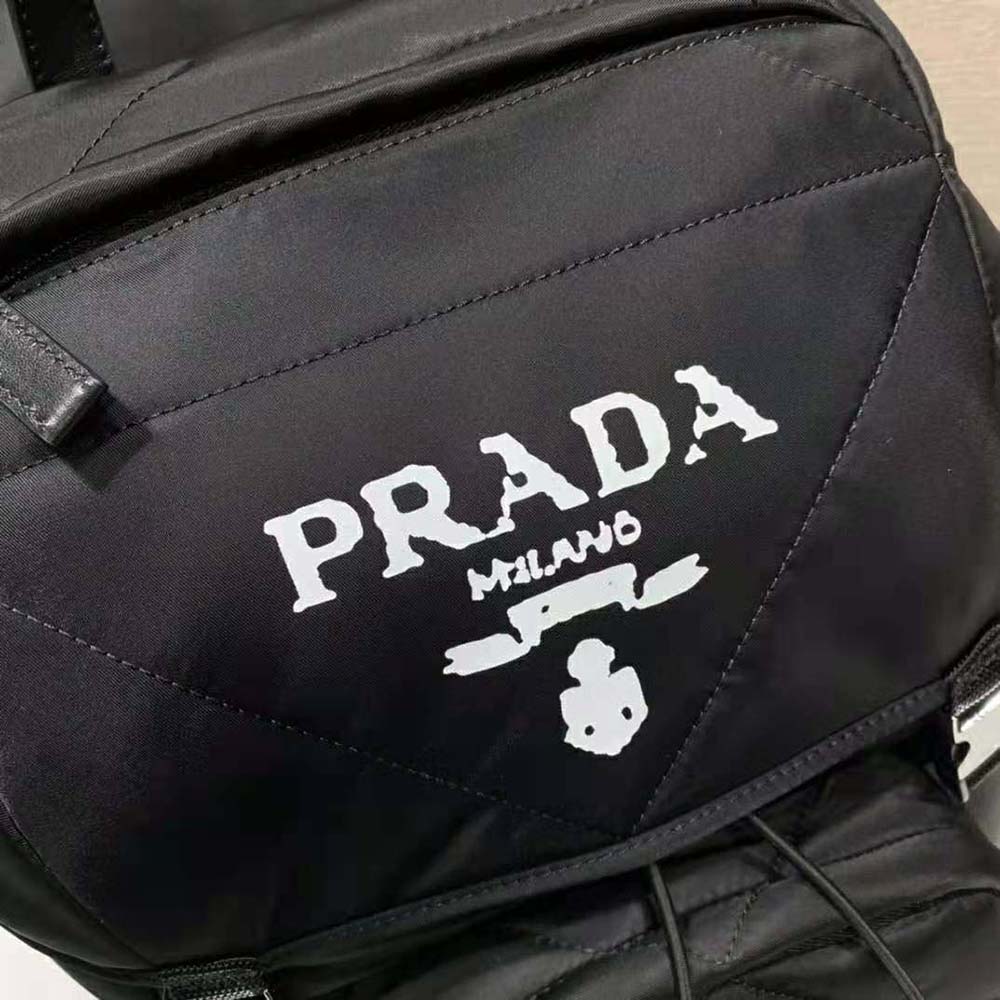 Prada Women Re-Nylon Padded Backpack with Hood - image 9