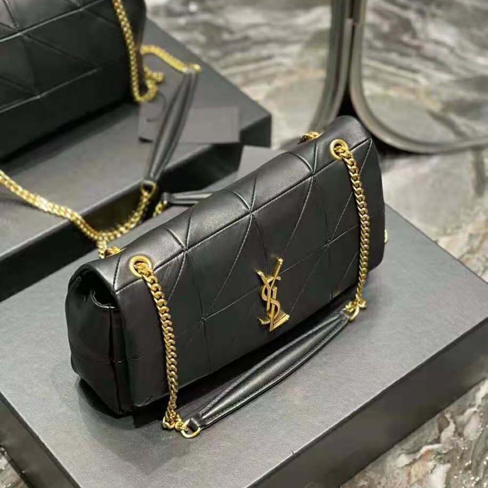 Saint Laurent YSL Women Jamie Medium Carre Reive Gauche in Lambskin - image 6