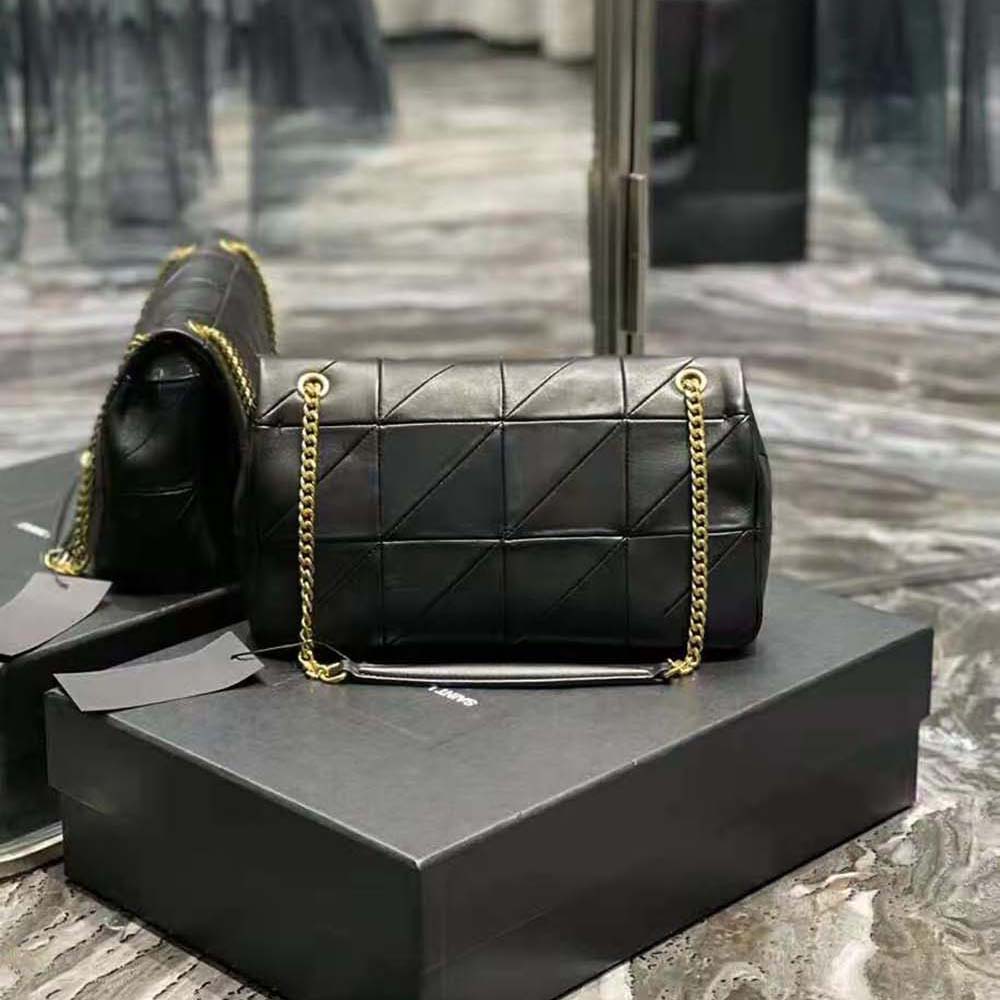 Saint Laurent YSL Women Jamie Medium Carre Reive Gauche in Lambskin - image 4