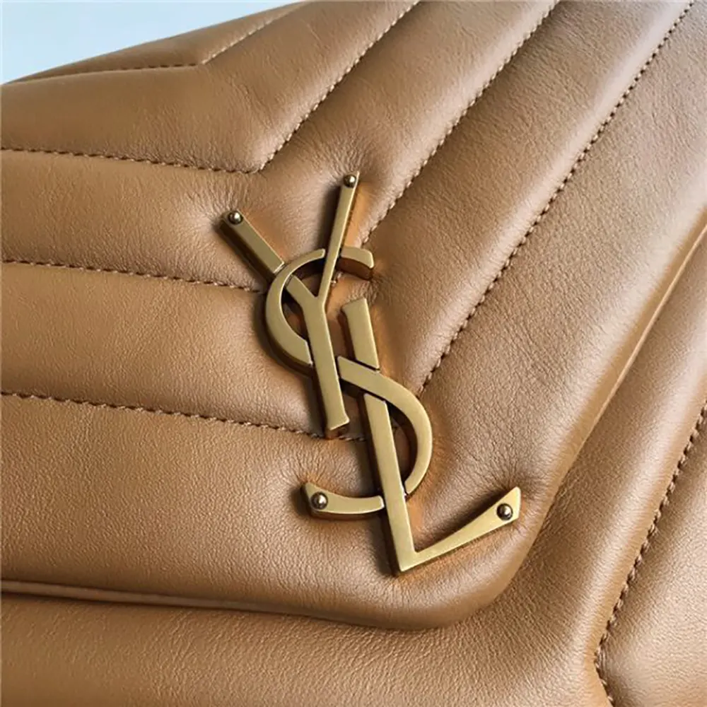 Saint Laurent YSL Women Loulou Small Bag in Matelasse Y Leather - image 6