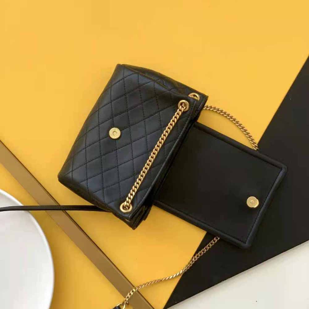 Saint Laurent YSL Women Mini Nolita in Lambskin-Black - image 4