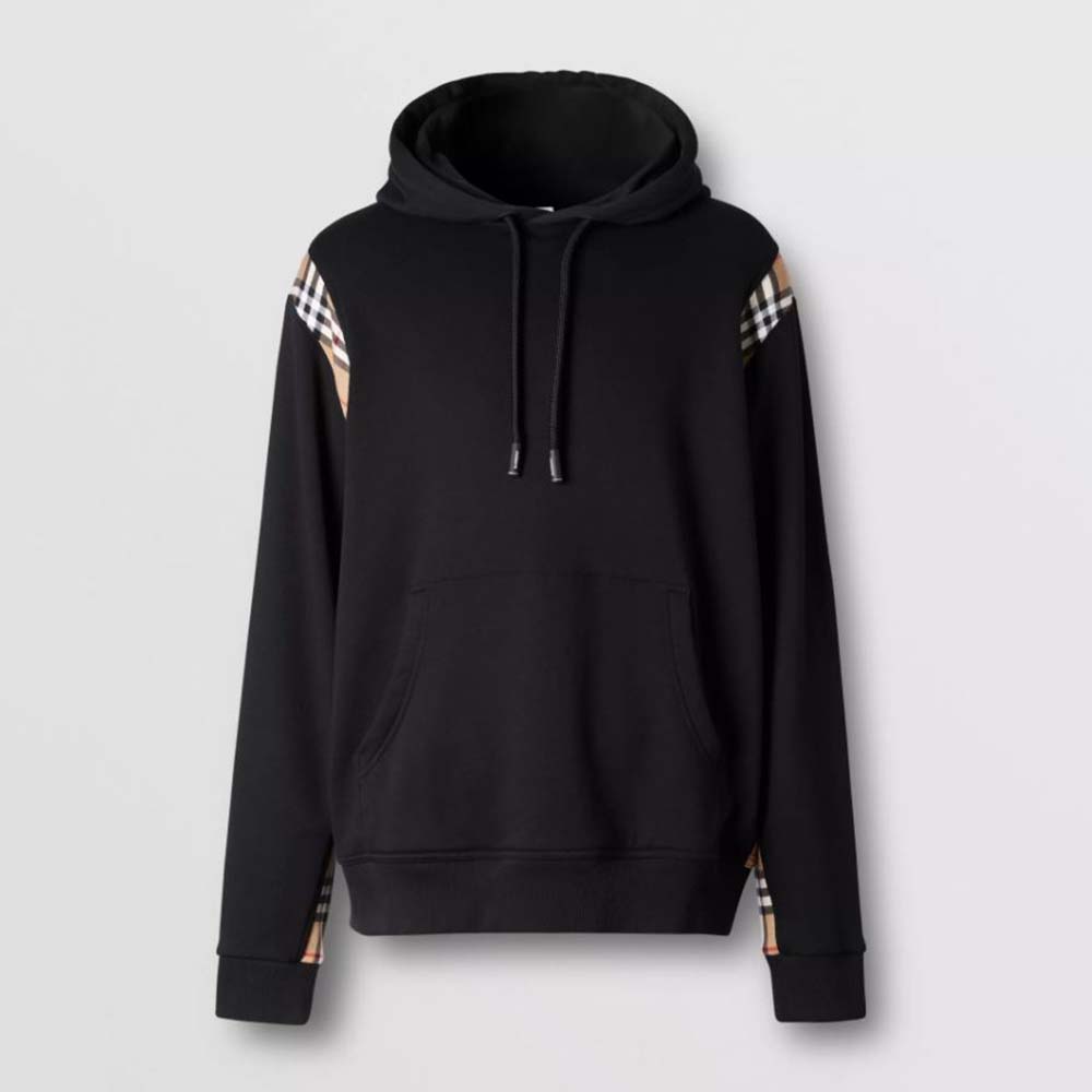 Understanding the Burberry Vintage Check Panel Cotton Hoodie: Design, Fit, and Care